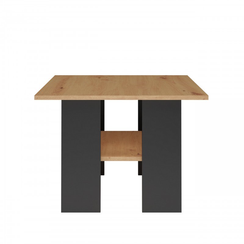 MODERNA Table 60x60x45 cm Artisan Oak/Black MODERNA Table 60x60x45 cm Artisan Oak/Black