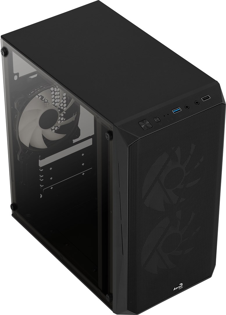 Aerocool CS107V2 computer case Mini Tower Black Aerocool CS107V2 computer case Mini Tower Black