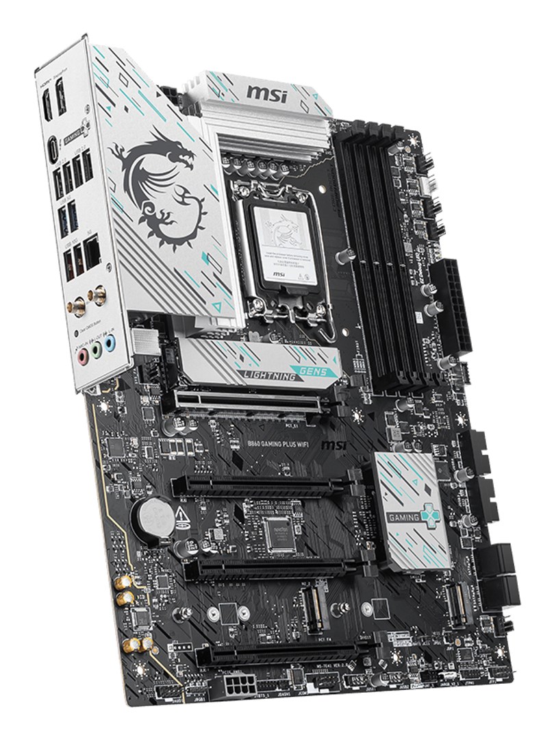 MSI B860 GAMING PLUS WIFI motherboard Intel B860 LGA 1851 (Socket V1) ATX MSI B860 GAMING PLUS WIFI motherboard Intel B860 LGA 1851 (Socket V1) ATX