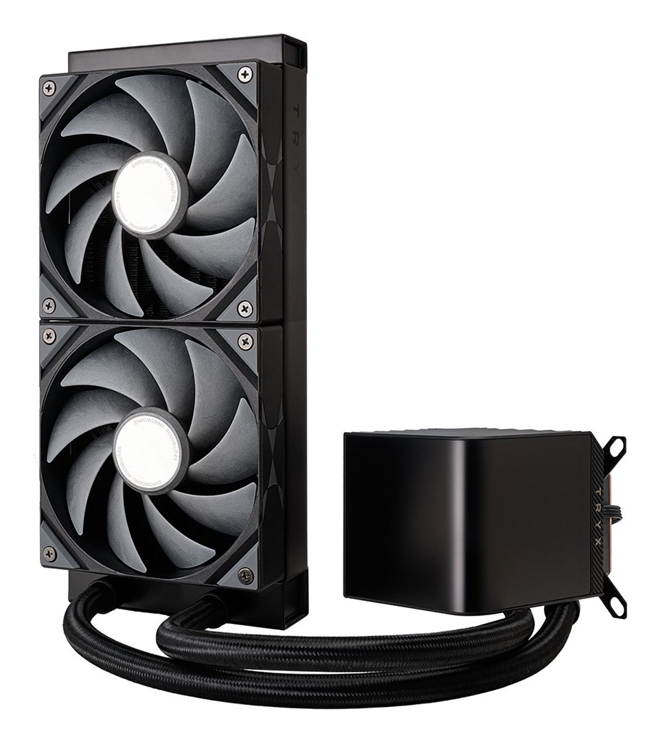 TRYX PANORAMA 240 Processor Liquid cooling kit 12 cm Black 1 pc(s) TRYX PANORAMA 240 Processor Liquid cooling kit 12 cm Black 1 pc(s)