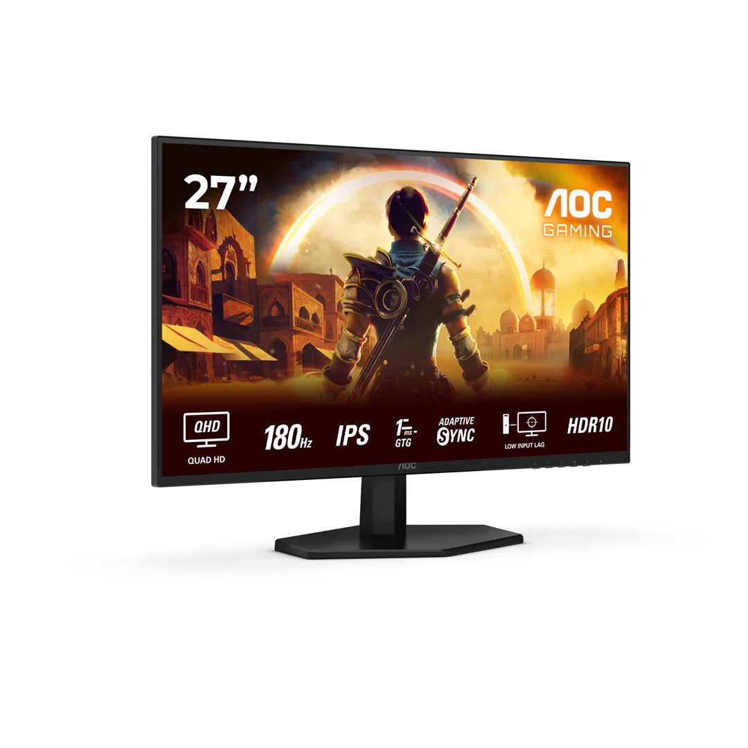 AOC G4 Q27G42XE computer monitor 68.6 cm (27") 2560 x 1440 pixels Quad HD Black, Red AOC G4 Q27G42XE computer monitor 68.6 cm (27") 2560 x 1440 pixels Quad HD Black, Red