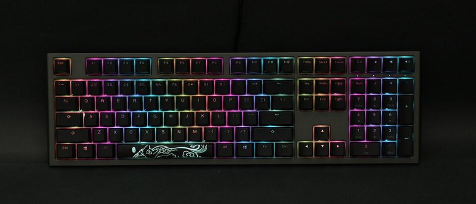 Ducky Shine 7 keyboard Gaming USB German Black, Grey Ducky Shine 7 keyboard Gaming USB German Black, Grey