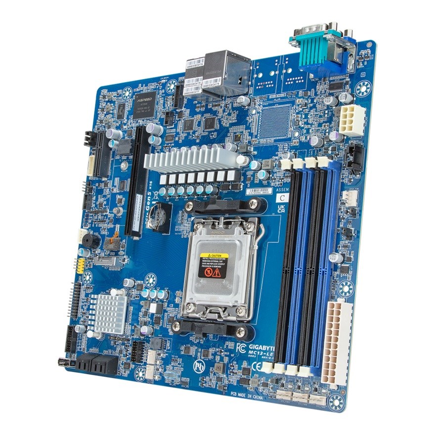 Motherboard - Gigabyte MC13-LE0 1x AM5 AMD Epyc 4004/Ryzen 7000/Ryzen 9000 B650E. Motherboard - Gigabyte MC13-LE0 1x AM5 AMD Epyc 4004/Ryzen 7000/Ryzen 9000 B650E.
