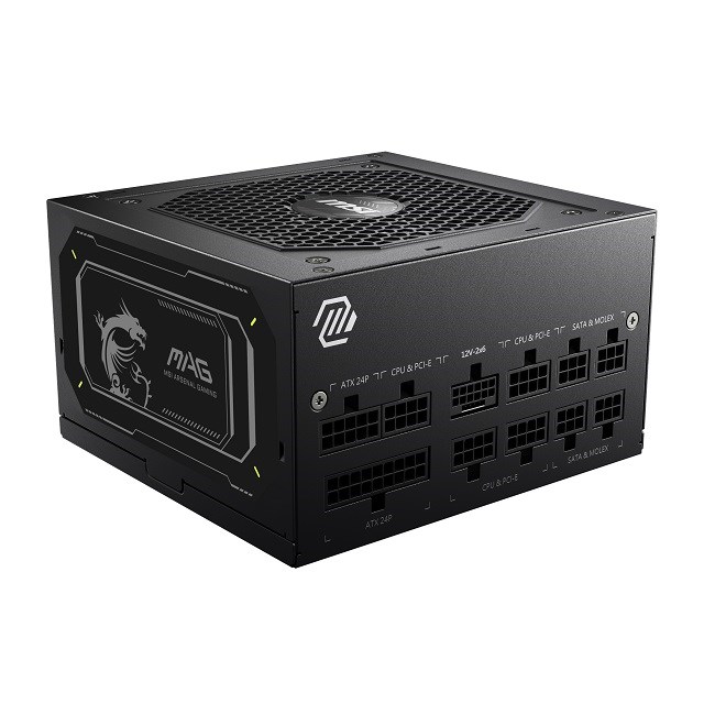 MSI MAG A850GL 850W PCIE5 II 80+ Gold Power Supply (306-7ZP8D11-CE0) MSI MAG A850GL 850W PCIE5 II 80+ Gold Power Supply (306-7ZP8D11-CE0)