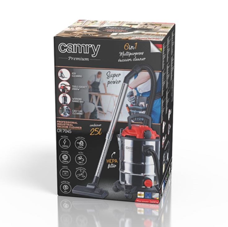 Industrial vacuum cleaner Camry CR 7045 Industrial vacuum cleaner Camry CR 7045