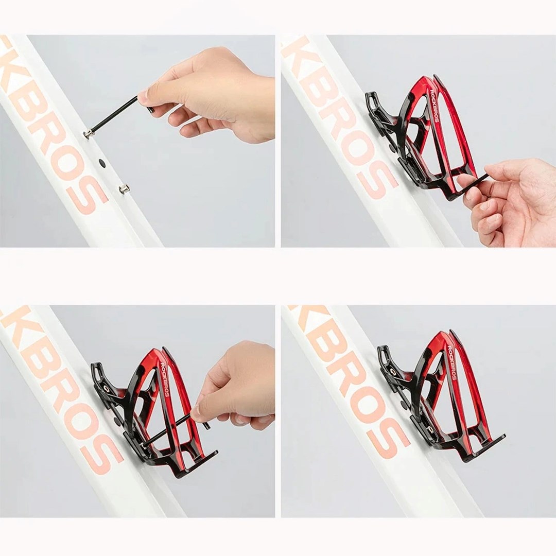 Rockbros FK338 Bike bottle holder Black, Red Rockbros FK338 Bike bottle holder Black, Red
