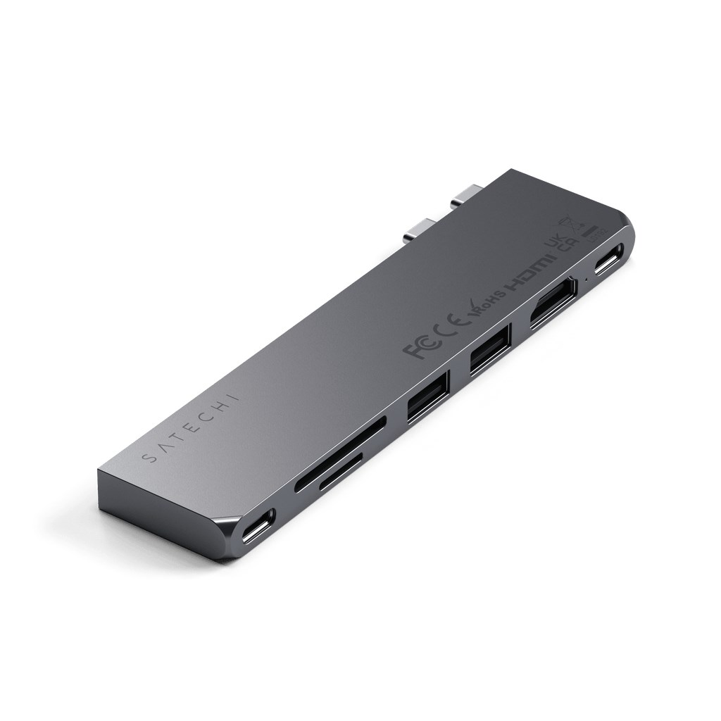 Satechi Type-C Pro Hub Slim - Space Gray Satechi Type-C Pro Hub Slim - Space Gray