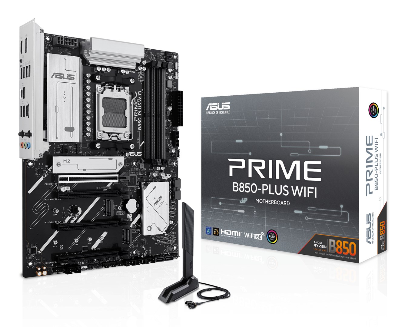 ASUS PRIME B850-PLUS WIFI AMD B850 Socket AM5 ATX ASUS PRIME B850-PLUS WIFI AMD B850 Socket AM5 ATX