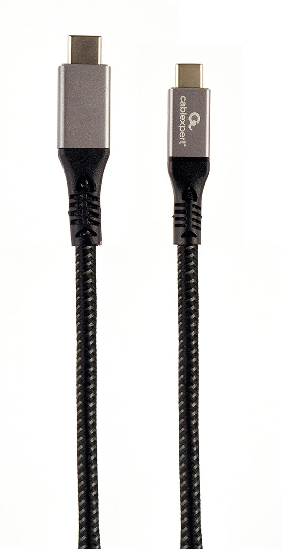 Gembird CCBP-USB3-CMCM100-1.5M USB cable USB 3.2 Gen 2 (3.1 Gen 2) USB C Black, Silver Gembird CCBP-USB3-CMCM100-1.5M USB cable USB 3.2 Gen 2 (3.1 Gen 2) USB C Black, Silver
