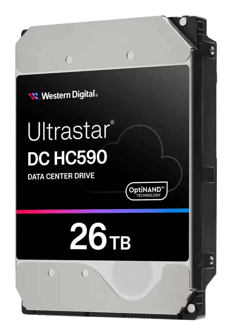 Western Digital DC HC590 internal hard drive 26 TB 7200 RPM 3.5" Serial ATA Western Digital DC HC590 internal hard drive 26 TB 7200 RPM 3.5" Serial ATA