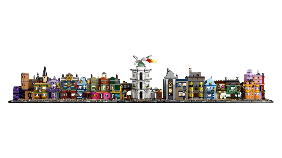 LEGO HARRY POTTER 76444 Diagon Alley Wizarding Shops LEGO HARRY POTTER 76444 Diagon Alley Wizarding Shops