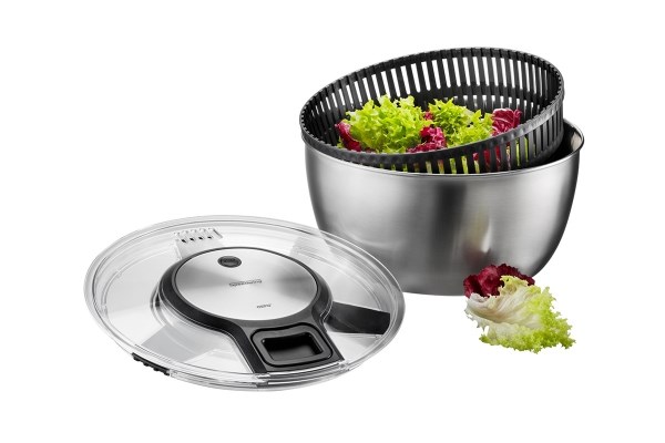 GEFU Speedwing salad spinner Stainless steel Button GEFU Speedwing salad spinner Stainless steel Button