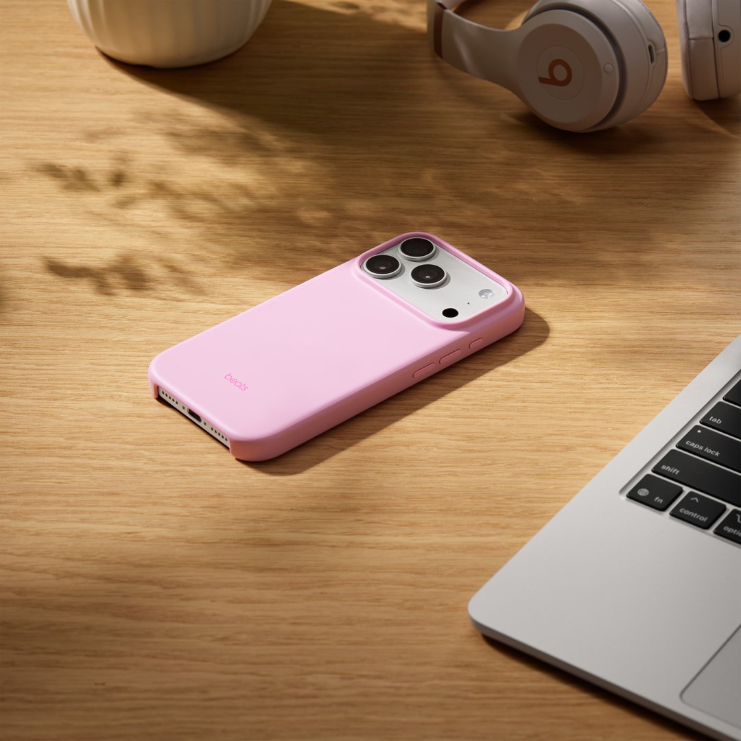 Apple Beats iPhone 17 Pro Case with MagSafe and Camera Control – Pebble Pink Apple Beats iPhone 17 Pro Case with MagSafe and Camera Control – Pebble Pink