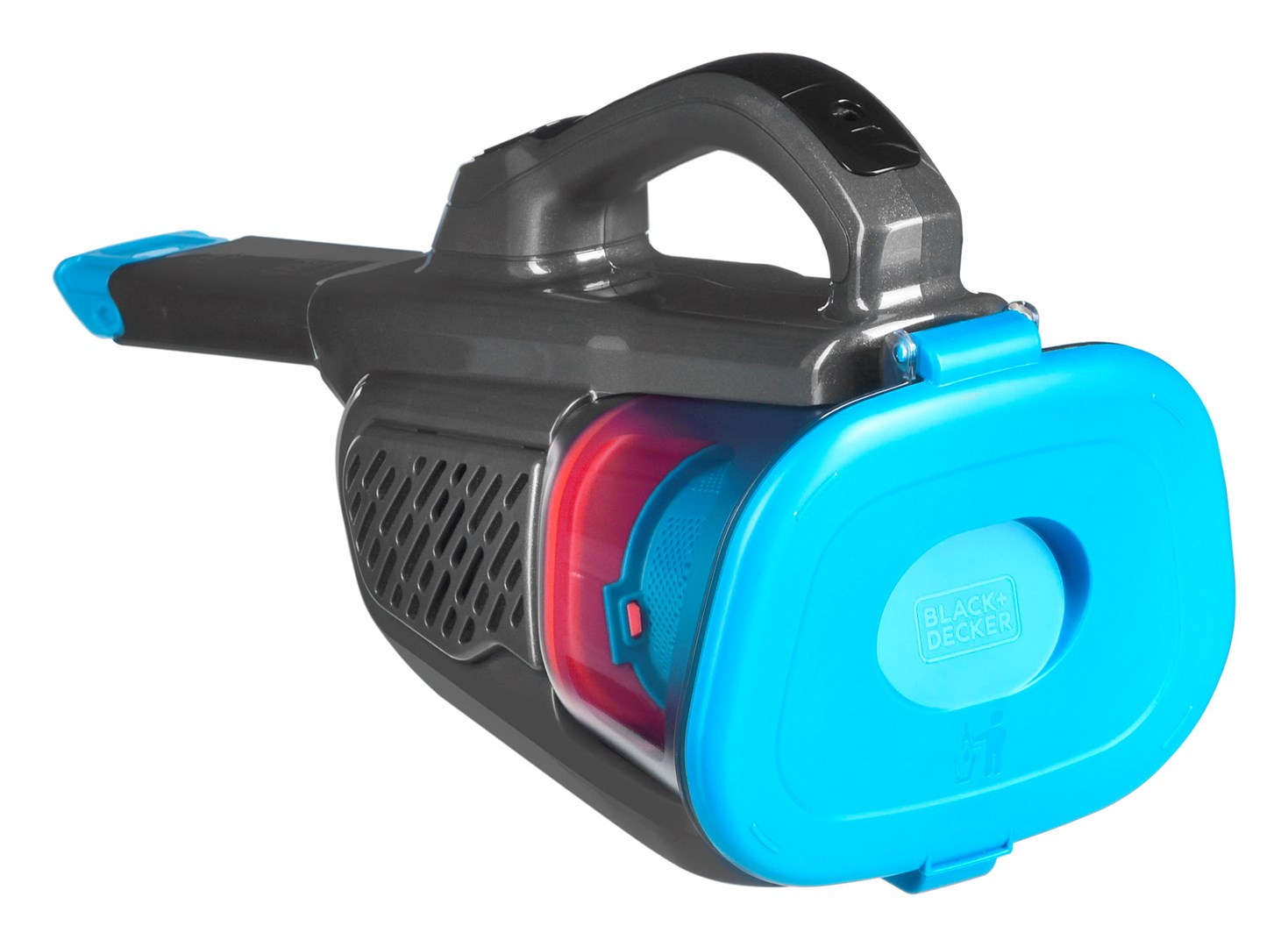 Black & Decker BHHV320J handheld vacuum Blue, Titanium Bagless Black & Decker BHHV320J handheld vacuum Blue, Titanium Bagless