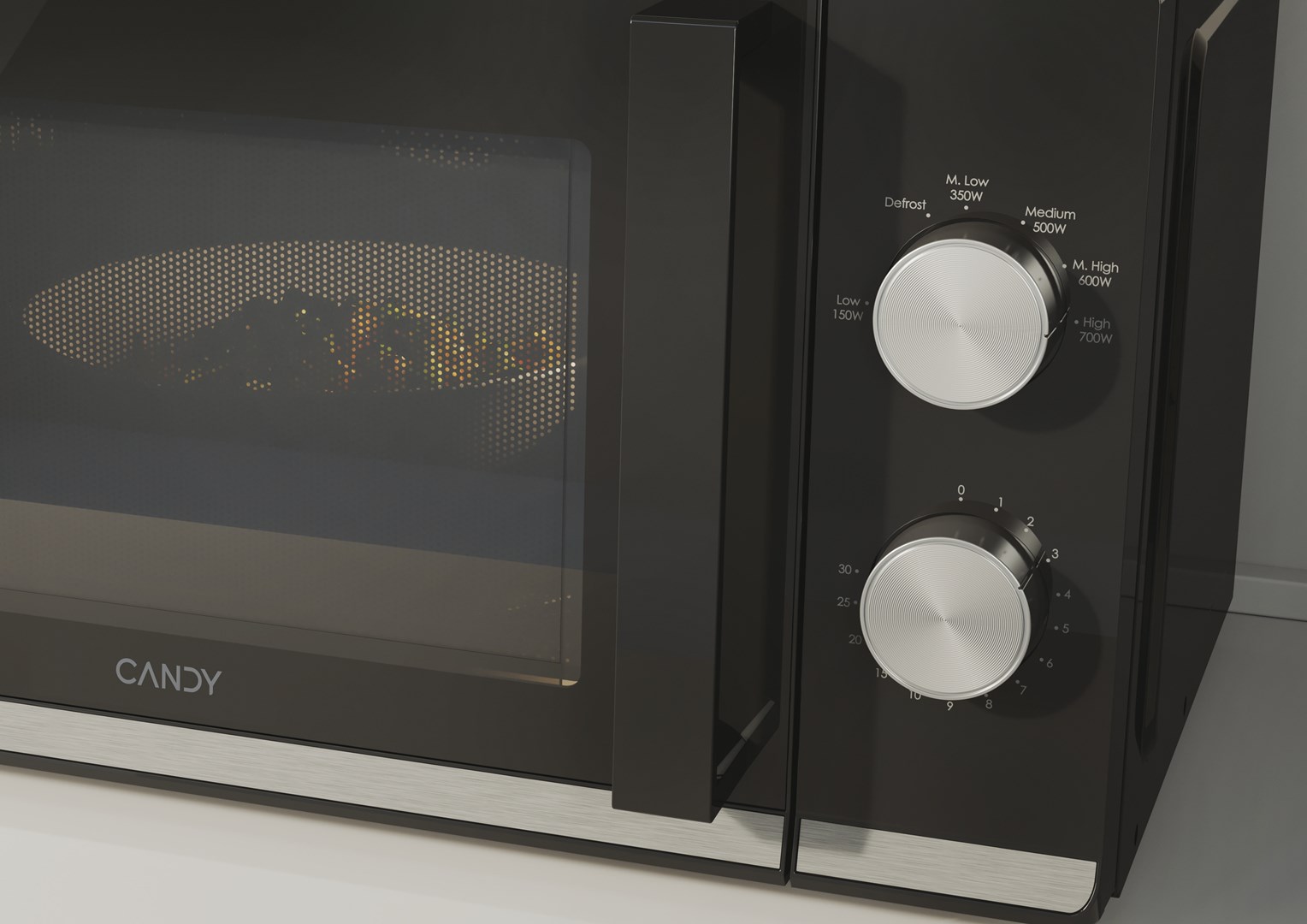Candy Moderna CMW20TNMB Black Solo microwave Countertop 20 L 700 W Candy Moderna CMW20TNMB Black Solo microwave Countertop 20 L 700 W