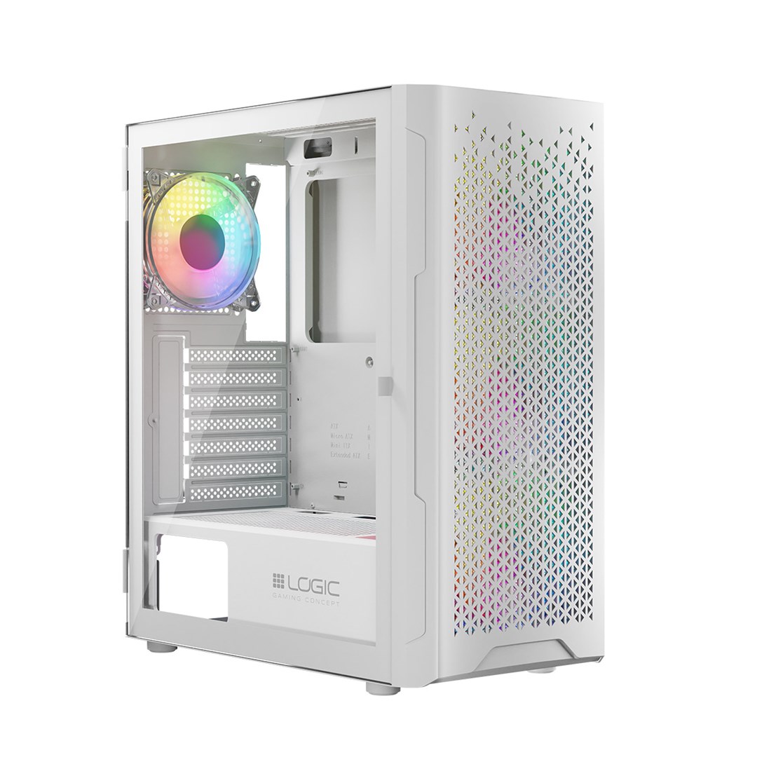 Logic ARAMIS ARGB MINIDI USB 3.0 Case White Logic ARAMIS ARGB MINIDI USB 3.0 Case White