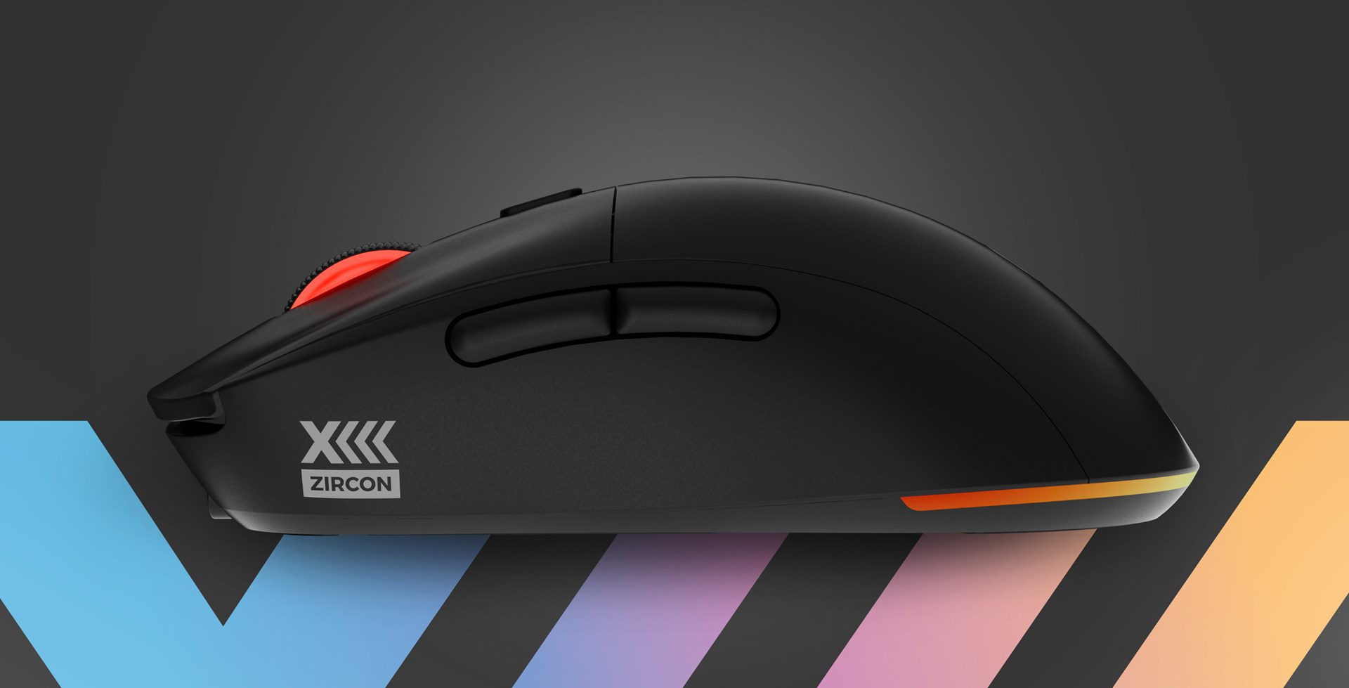 GENESIS Zircon XIII mouse Gaming Ambidextrous RF Wireless + USB Type-C Optical 26000 DPI GENESIS Zircon XIII mouse Gaming Ambidextrous RF Wireless + USB Type-C Optical 26000 DPI