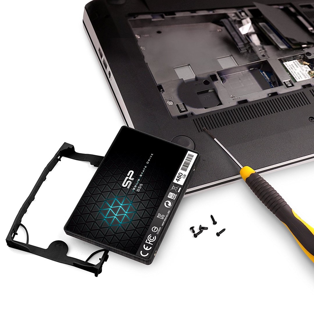 Silicon Power Slim S55 2.5" 480 GB Serial ATA III TLC Silicon Power Slim S55 2.5" 480 GB Serial ATA III TLC
