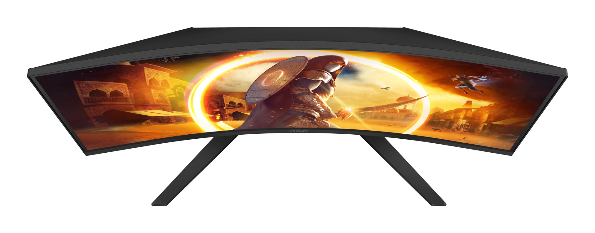 AOC G4 CQ32G4VE computer monitor 80 cm (31.5") 2560 x 1440 pixels Quad HD LCD Black, Grey AOC G4 CQ32G4VE computer monitor 80 cm (31.5") 2560 x 1440 pixels Quad HD LCD Black, Grey