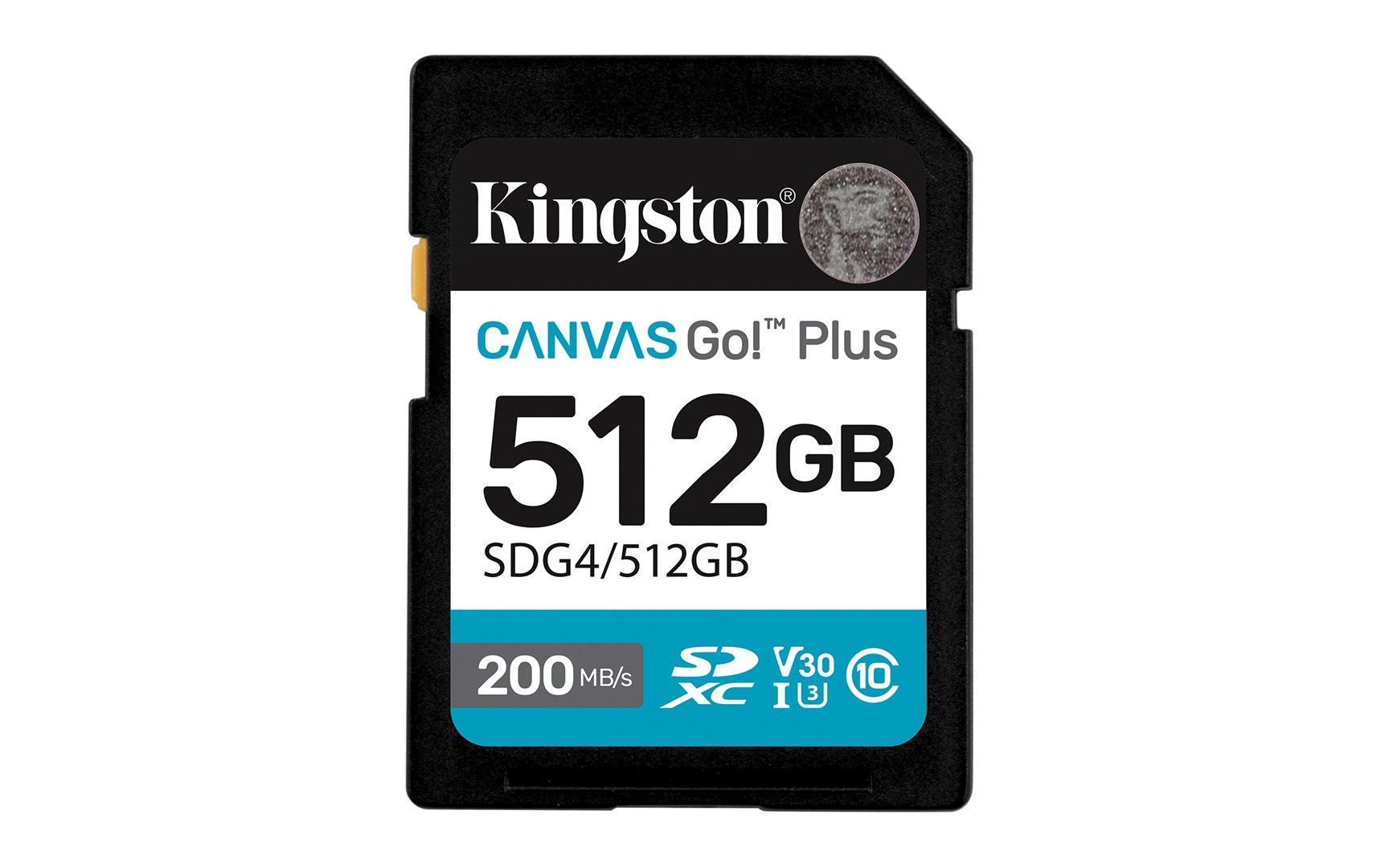 Kingston Technology Canvas Go! Plus 512GB SDXC Canvas Go Plus Gen4 200MB/s C10 UHS-I U3 V30 Kingston Technology Canvas Go! Plus 512GB SDXC Canvas Go Plus Gen4 200MB/s C10 UHS-I U3 V30
