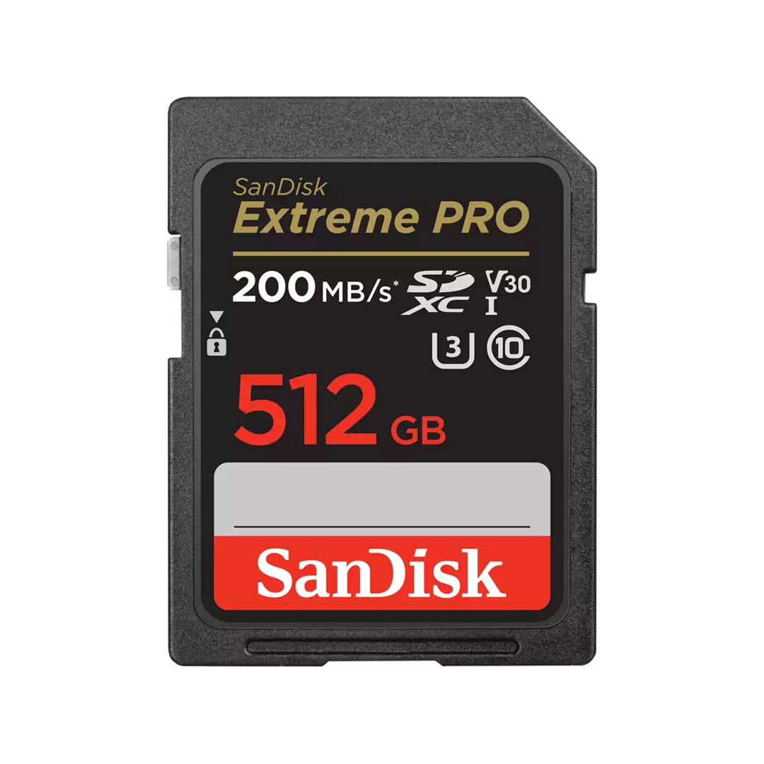 SanDisk Extreme PRO 512 GB SDXC Class 10 SanDisk Extreme PRO 512 GB SDXC Class 10