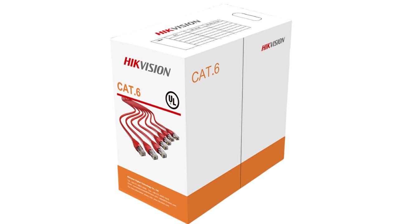 Hikvision Bulk Cable UTP CAT 6 305 m Hikvision Bulk Cable UTP CAT 6 305 m