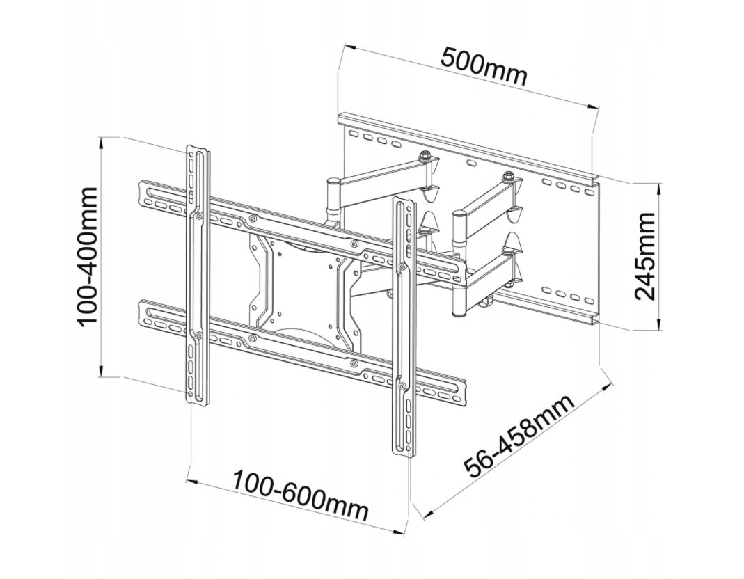TV bracket 40 "-80" 60 kg ART AR-87 TV bracket 40 "-80" 60 kg ART AR-87