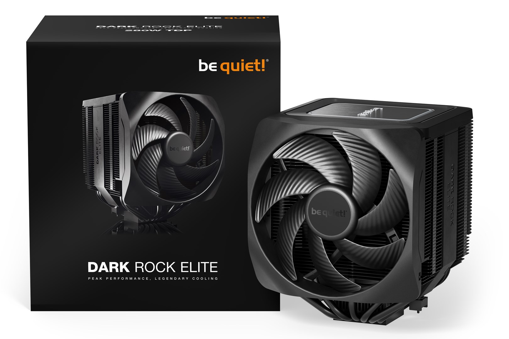 be quiet! Dark Rock Elite Processor Air cooler 13.5 cm Black 1 pc(s) be quiet! Dark Rock Elite Processor Air cooler 13.5 cm Black 1 pc(s)