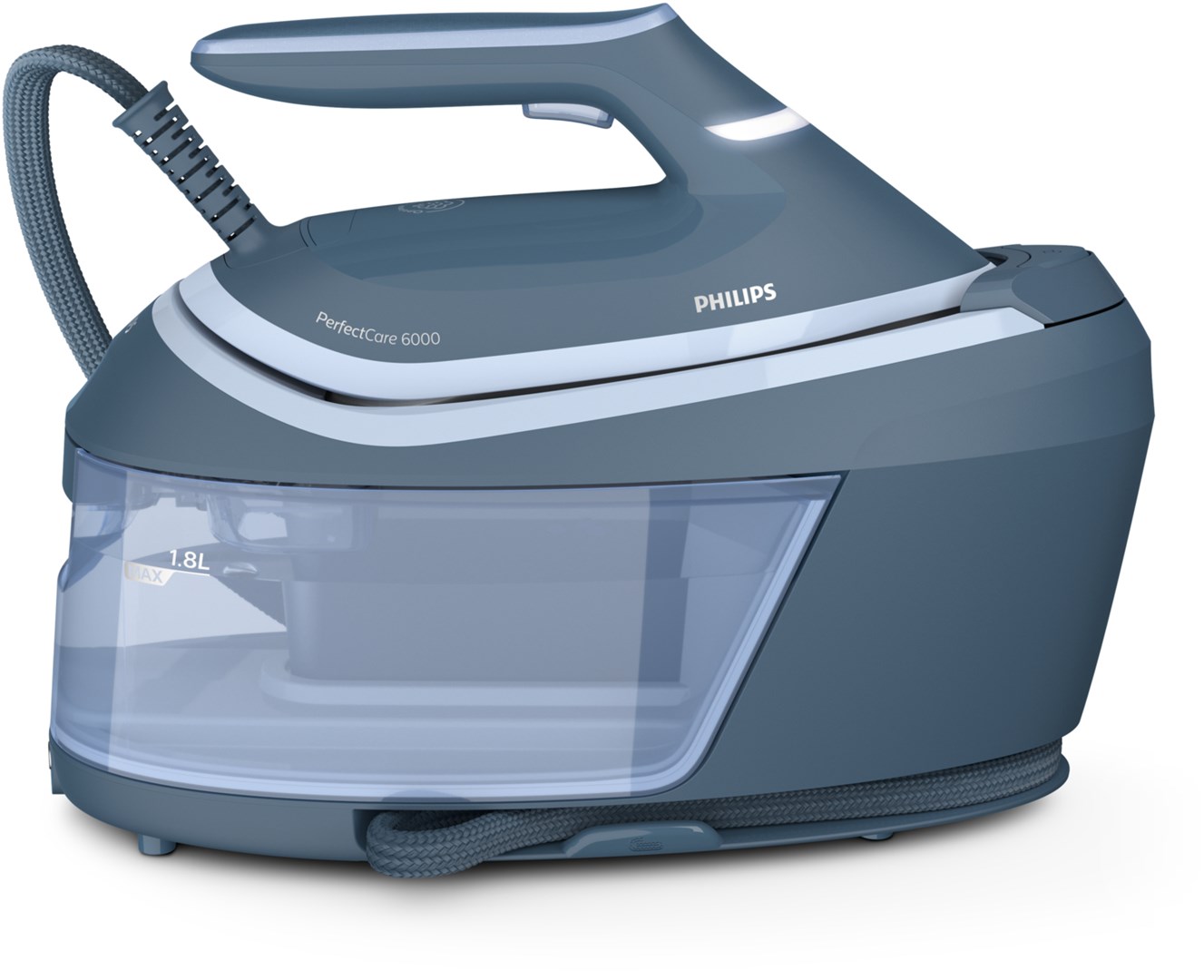 Philips 6000 series PSG6042/20 steam ironing station 2400 W 1.8 L SteamGlide Advanced Blue Philips 6000 series PSG6042/20 steam ironing station 2400 W 1.8 L SteamGlide Advanced Blue