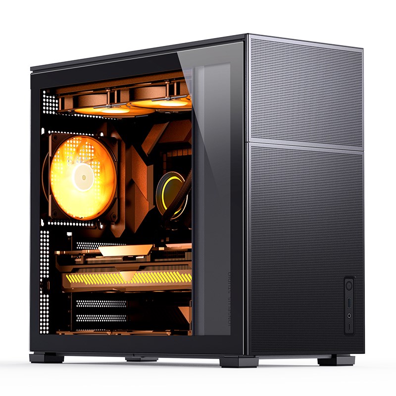 Jonsbo D41 MESH ATX Case, Tempered Glass - black Jonsbo D41 MESH ATX Case, Tempered Glass - black