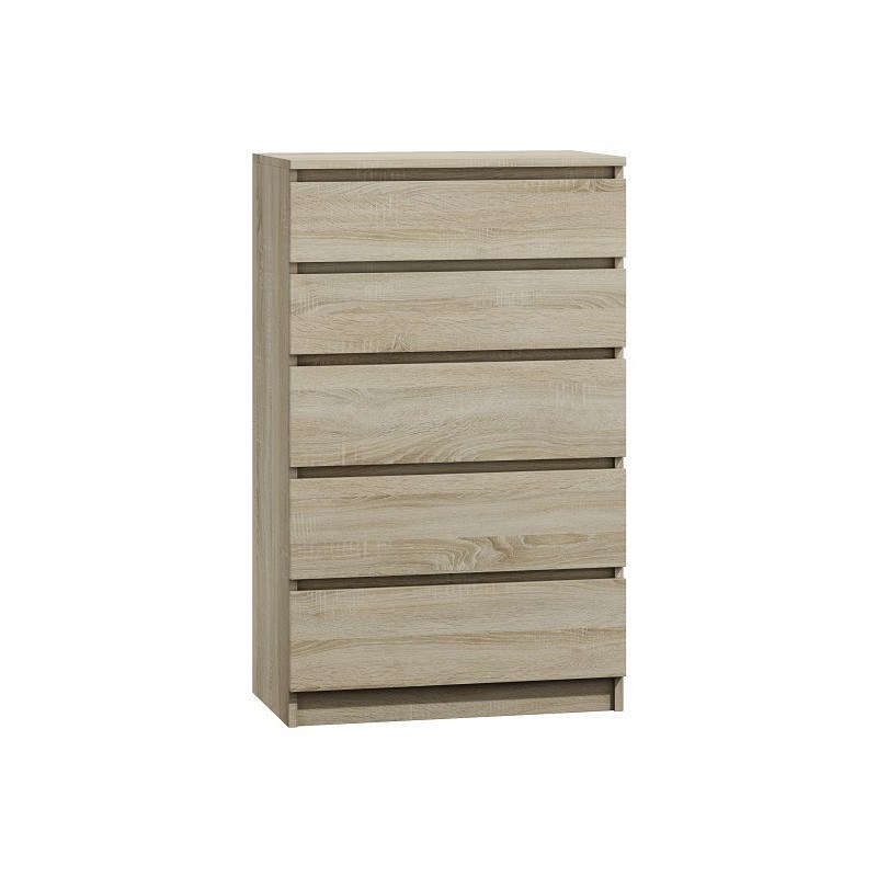 Topeshop M5 SONOMA chest of drawers Topeshop M5 SONOMA chest of drawers