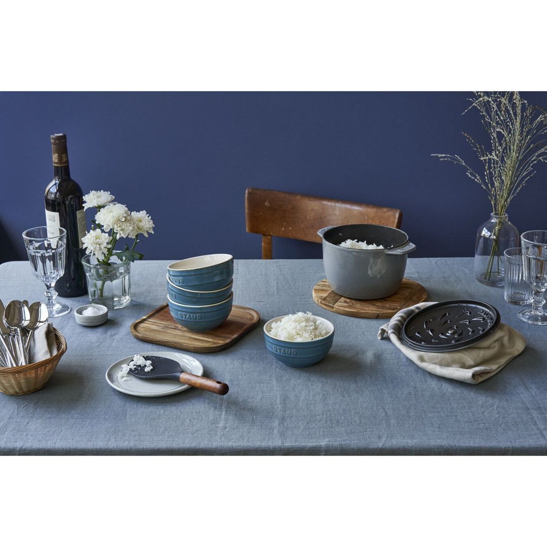 Staub Ceramique Bowl set 0.4 L Round Ceramic Turquoise 4 pc(s) Staub Ceramique Bowl set 0.4 L Round Ceramic Turquoise 4 pc(s)