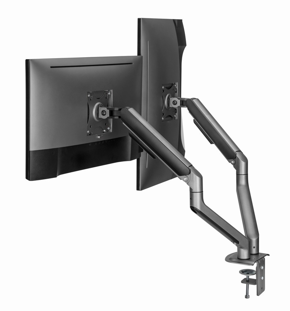Gembird MA-DA2-05 monitor mount / stand 81.3 cm (32") Desk Grey Gembird MA-DA2-05 monitor mount / stand 81.3 cm (32") Desk Grey