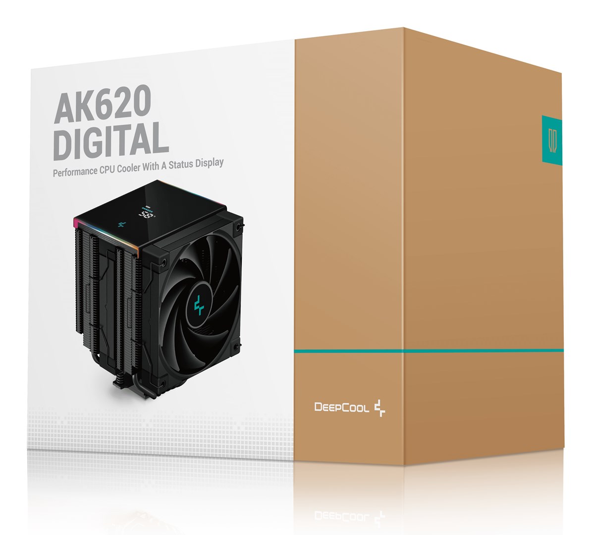 DeepCool AK620 DIGITAL Processor Air cooler 12 cm Black 1 pc(s) DeepCool AK620 DIGITAL Processor Air cooler 12 cm Black 1 pc(s)