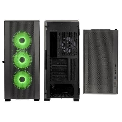 Kolink Stronghold Prism Midi Tower Grey Kolink Stronghold Prism Midi Tower Grey