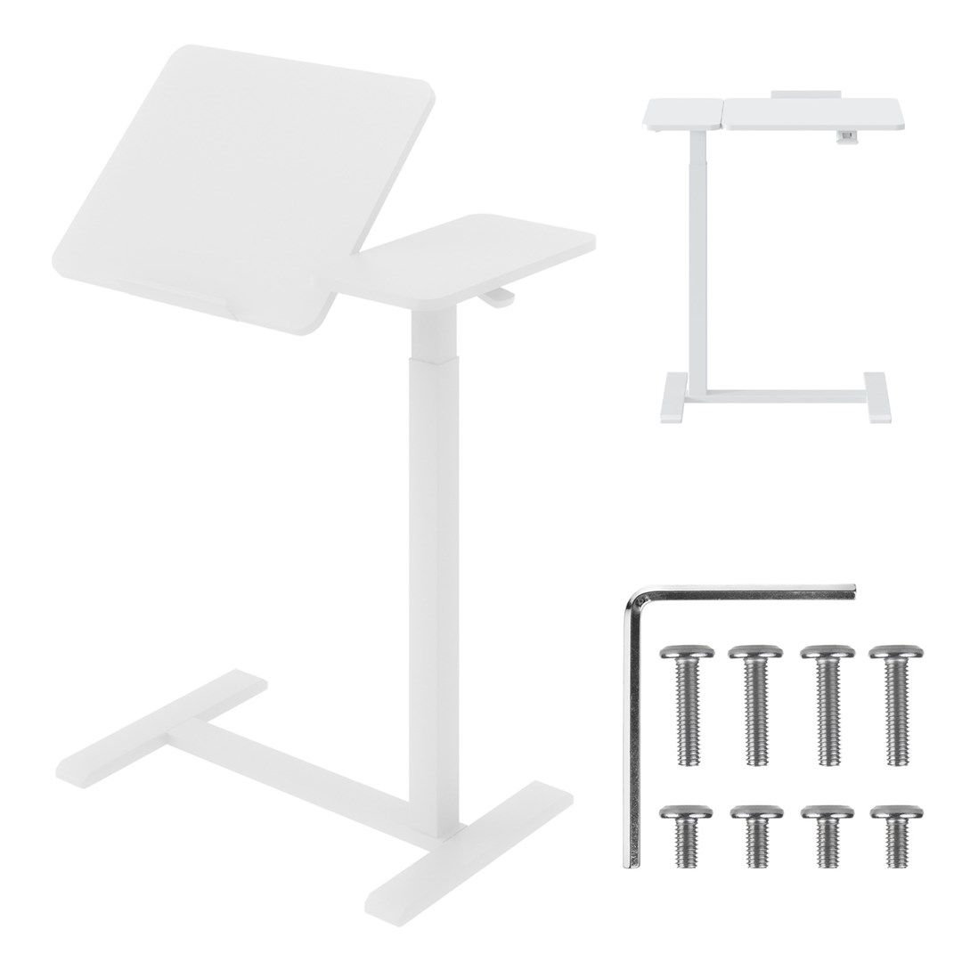 Maclean mobile desk/laptop stand, white, height adjustment 76-109cm, max. 30kg , MC-120 W Maclean mobile desk/laptop stand, white, height adjustment 76-109cm, max. 30kg , MC-120 W