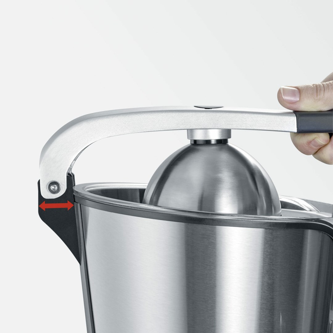 Severin SEV CP 3544 ZITRUSPRESSE citrus press Stainless steel Black, Stainless steel Severin SEV CP 3544 ZITRUSPRESSE citrus press Stainless steel Black, Stainless steel