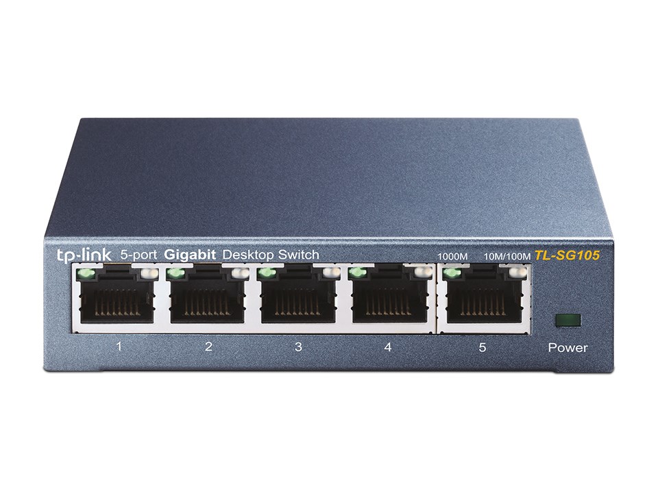 TP-Link 5-Port 10/100/1000Mbps Desktop Network Switch TP-Link 5-Port 10/100/1000Mbps Desktop Network Switch