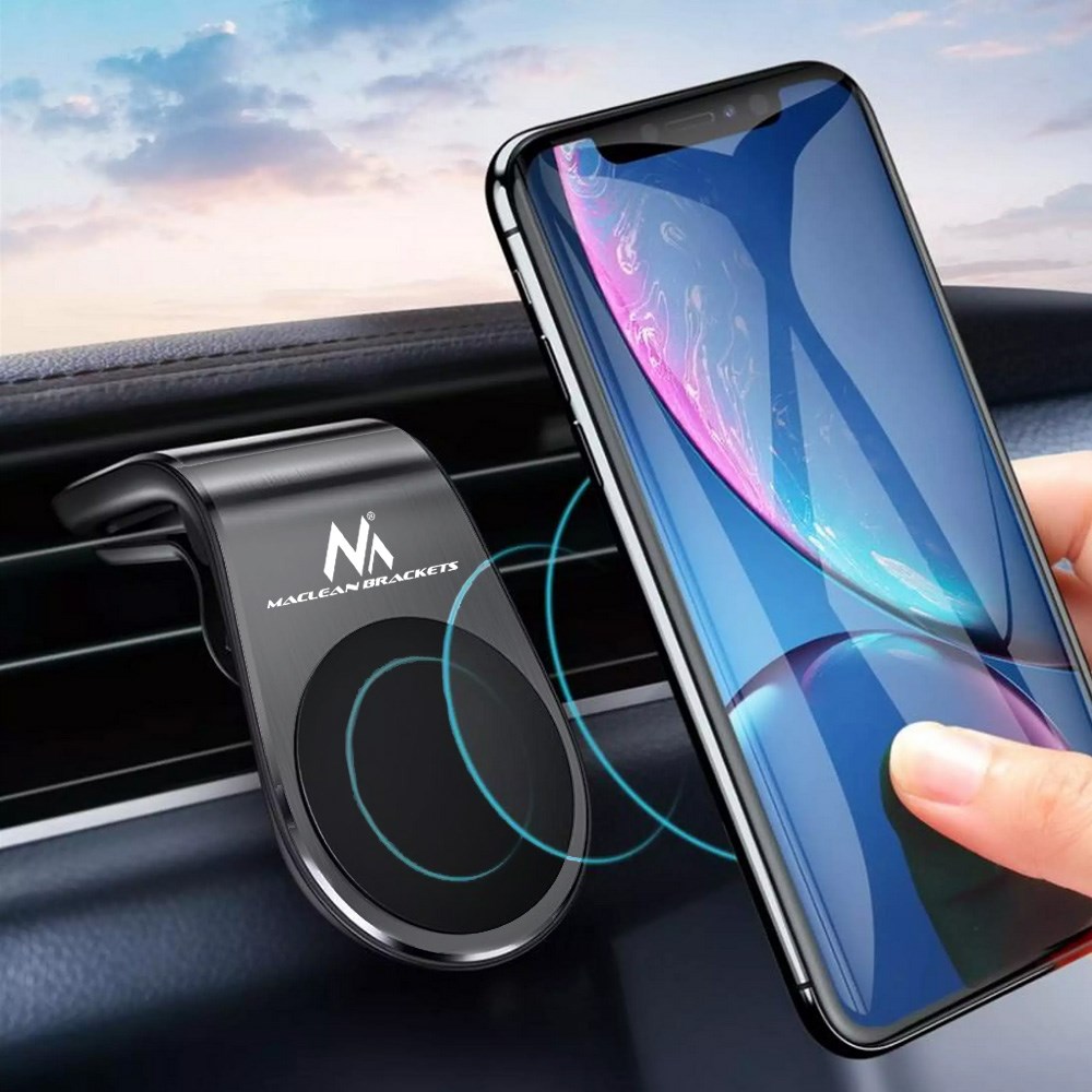 Maclean car phone holder, magnetic, universal, for ventilation grille, ABS material, MC-326 Maclean car phone holder, magnetic, universal, for ventilation grille, ABS material, MC-326