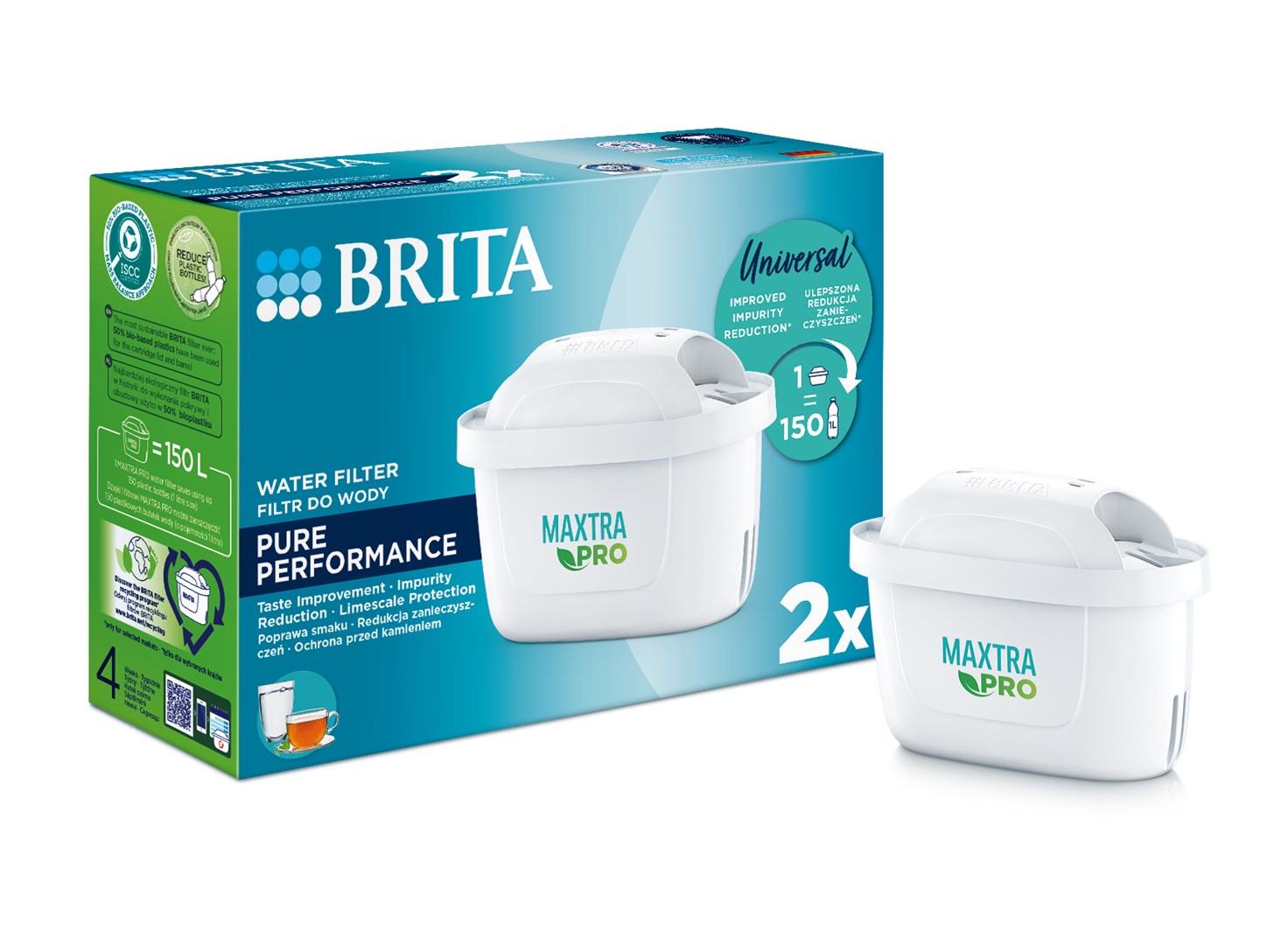 Brita MX+ Pro Pure Performance filter 2 pcs Brita MX+ Pro Pure Performance filter 2 pcs