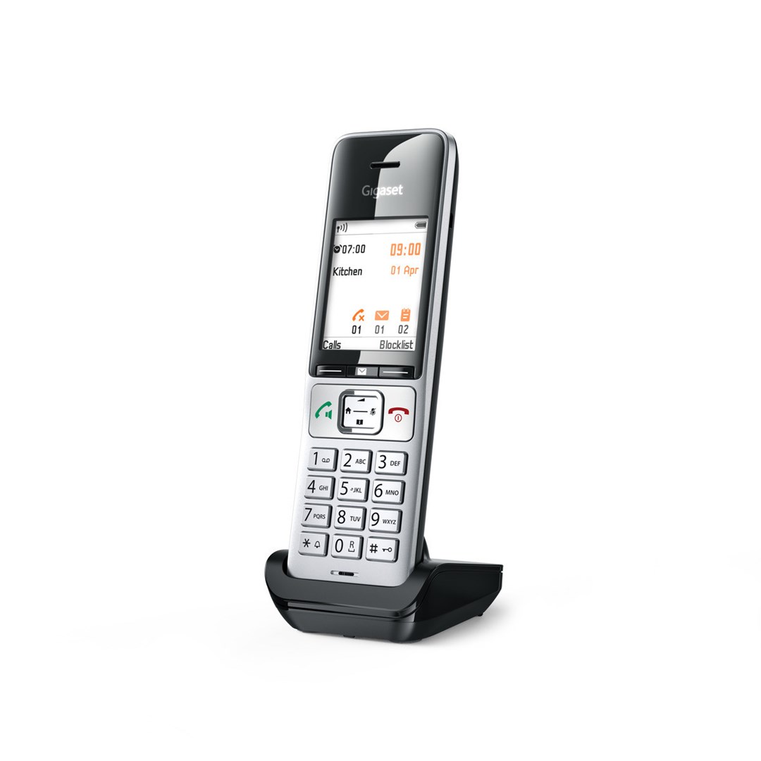 Gigaset COMFORT 500HX Analog/DECT telephone Caller ID Black, Silver Gigaset COMFORT 500HX Analog/DECT telephone Caller ID Black, Silver