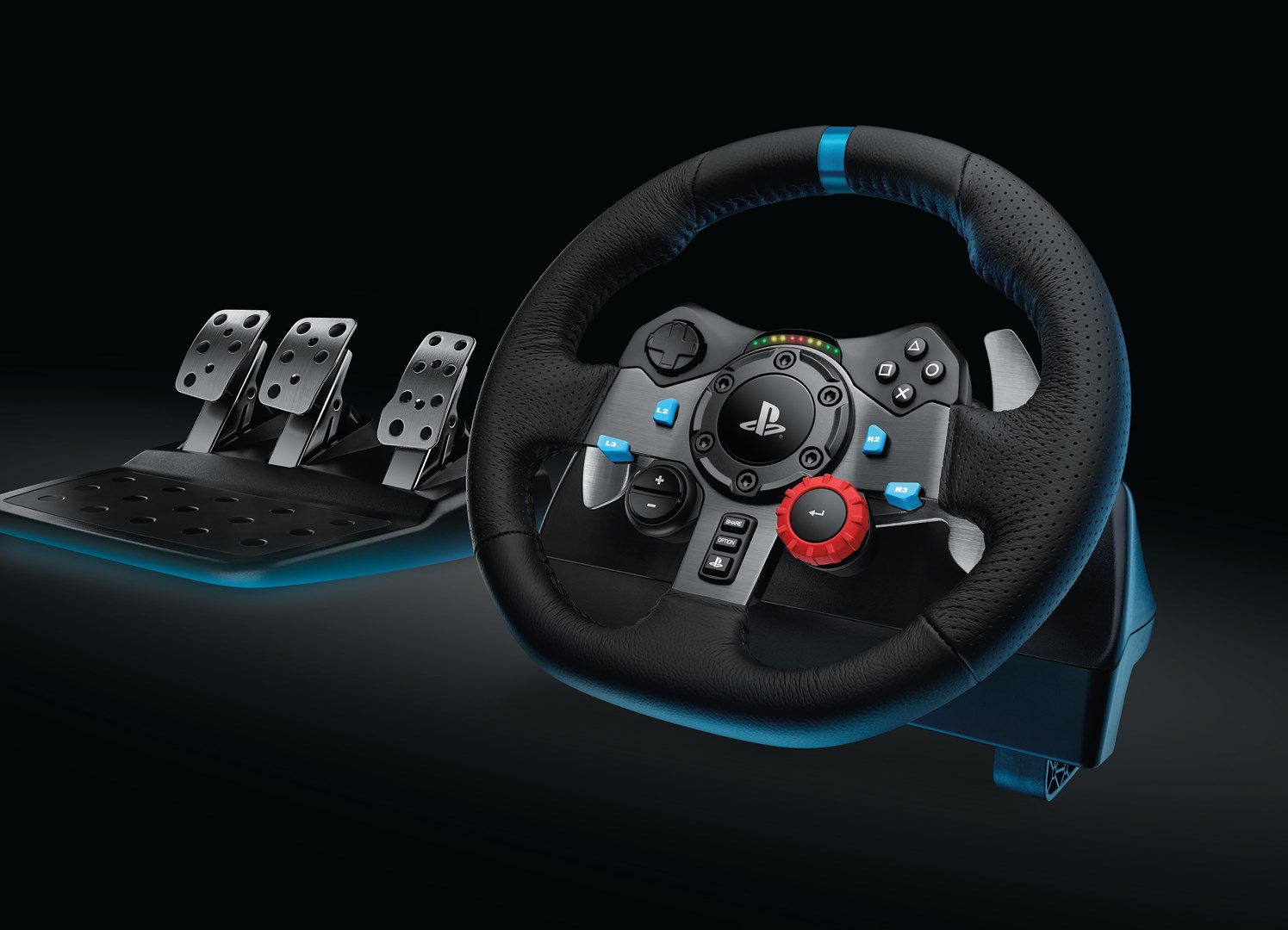 Logitech G G29 Steering wheel + Pedals Playstation 3,PlayStation 4 Analogue USB 2.0 Black Logitech G G29 Steering wheel + Pedals Playstation 3,PlayStation 4 Analogue USB 2.0 Black
