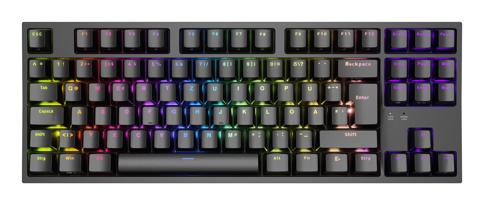 GENESIS Thor 404 TKL keyboard Gaming USB QWERTZ German Black GENESIS Thor 404 TKL keyboard Gaming USB QWERTZ German Black