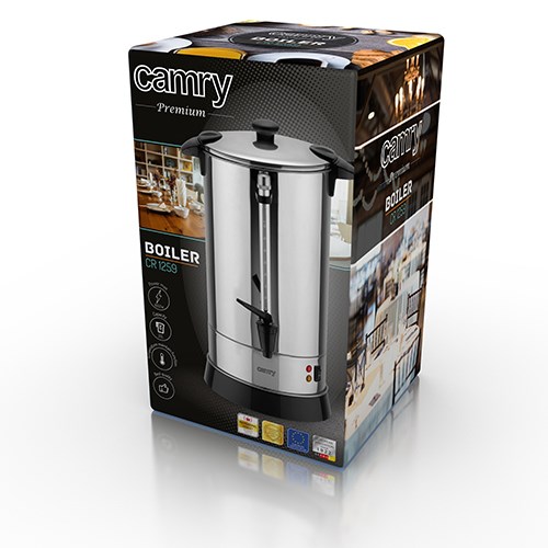 Camry CR 1259 electric kettle 20 L 1650 W Black Camry CR 1259 electric kettle 20 L 1650 W Black