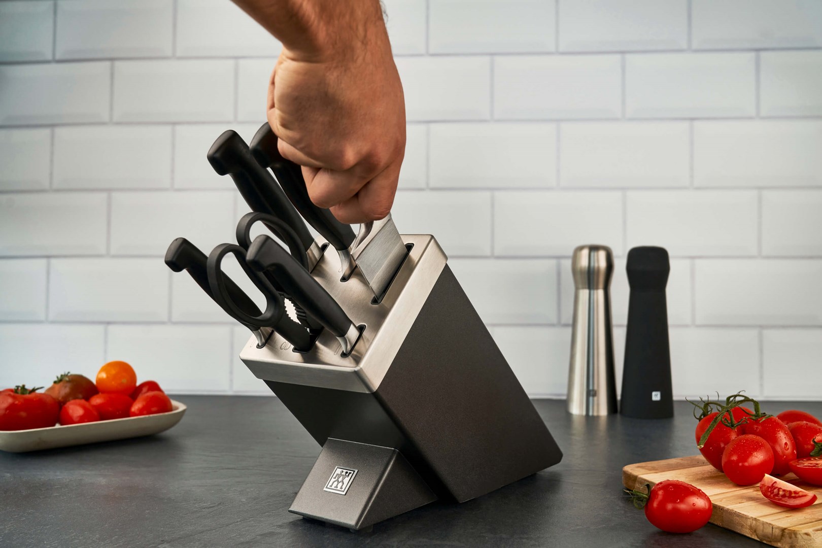 ZWILLING FOUR STAR 35148-507-0 kitchen knife/cutlery block set 7 pc(s) Grey ZWILLING FOUR STAR 35148-507-0 kitchen knife/cutlery block set 7 pc(s) Grey