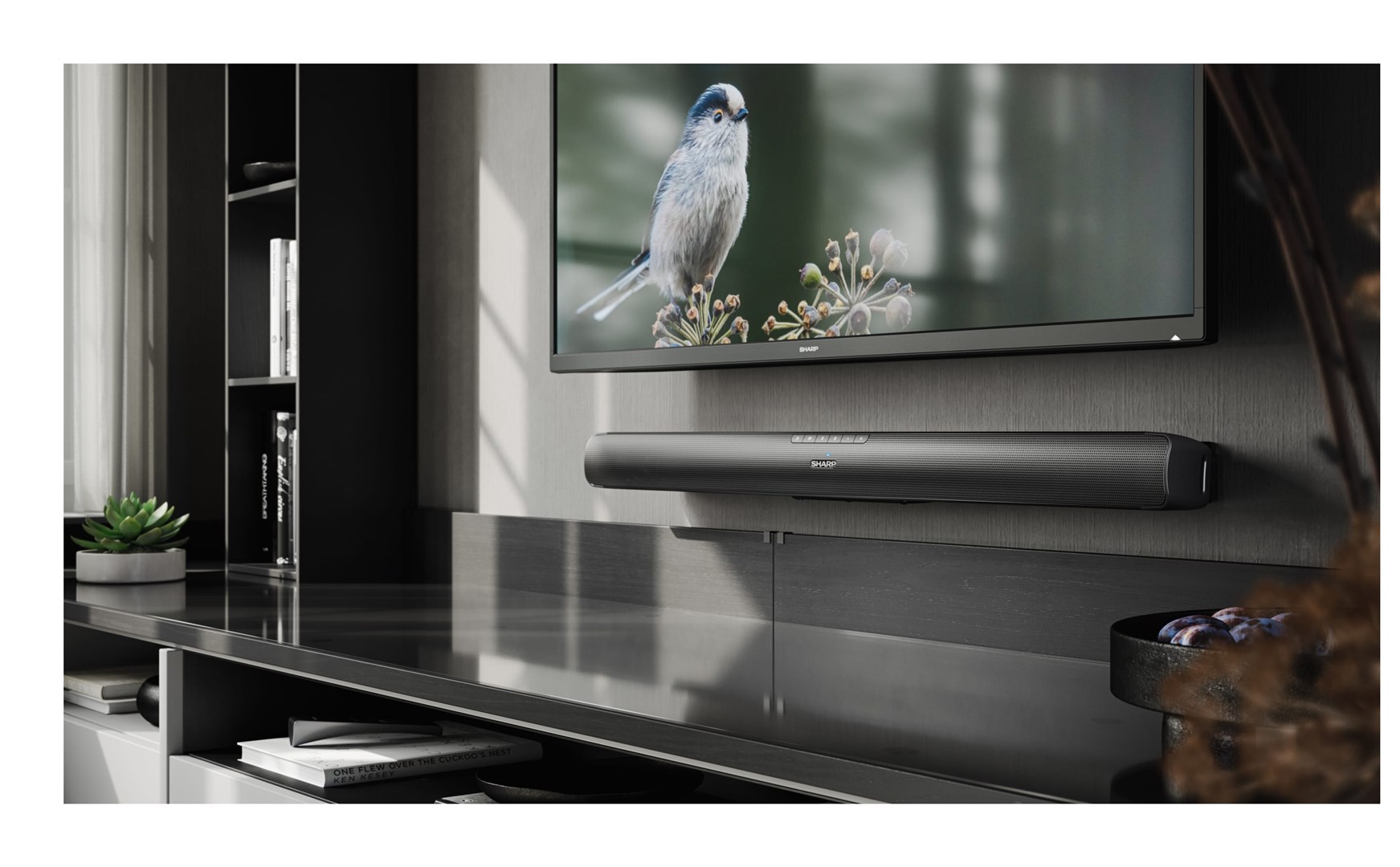 Sharp HT-SB100 soundbar speaker Black 2.0 channels 75 W Sharp HT-SB100 soundbar speaker Black 2.0 channels 75 W