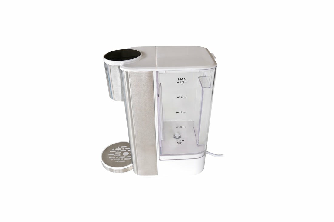 Unold Ava electric kettle 2.5 L 2600 W Silver, White Unold Ava electric kettle 2.5 L 2600 W Silver, White