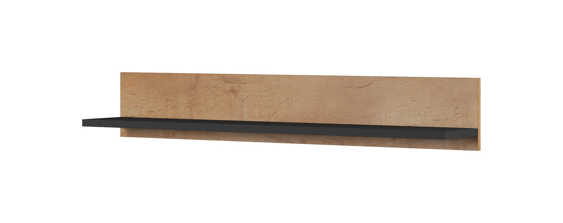 SOHO 1 furniture set (RTV180 cabinet + S1 cabinet + shelves) Oak lefkas/Black SOHO 1 furniture set (RTV180 cabinet + S1 cabinet + shelves) Oak lefkas/Black