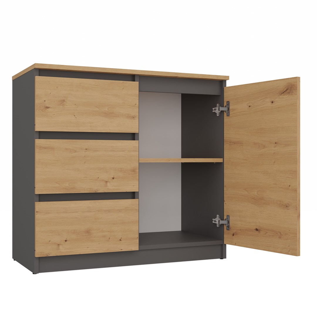 Topeshop COSTA ANT/ART BA KPL chest of drawers Topeshop COSTA ANT/ART BA KPL chest of drawers