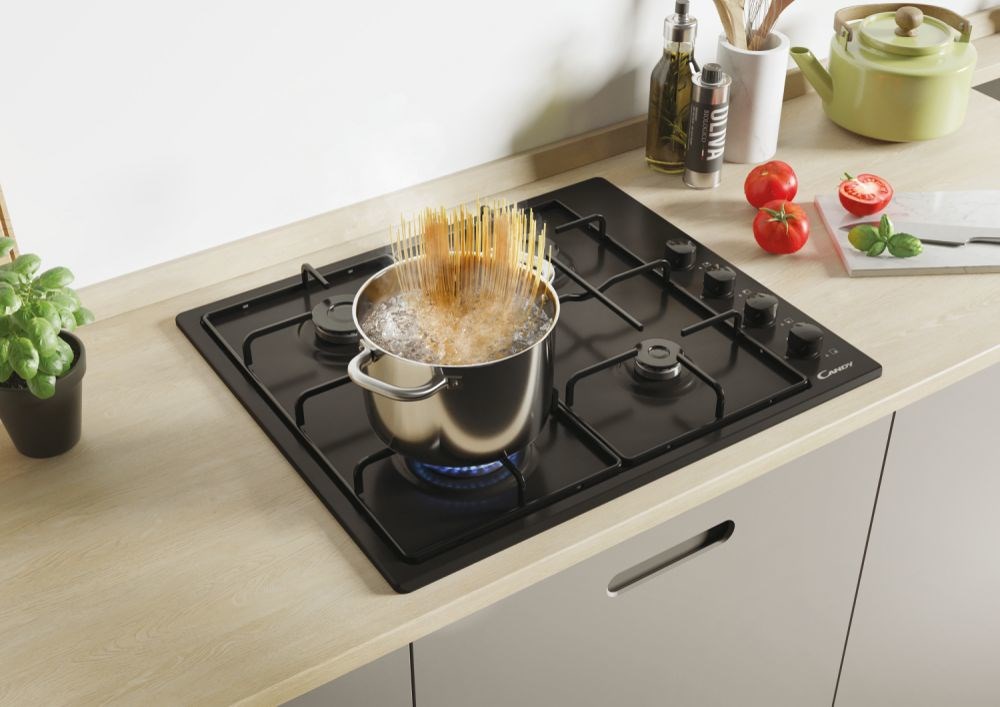 Candy CHW6LBB Black Built-in 60 cm Gas 4 zone(s) Candy CHW6LBB Black Built-in 60 cm Gas 4 zone(s)